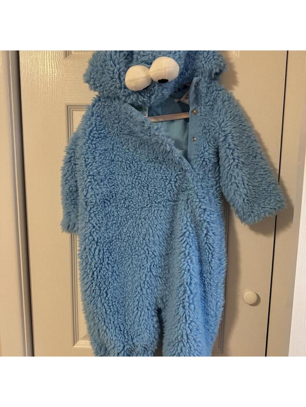 Pottery Barn Kids Sesame Street Cookie Monster Costume – 12–24 Months
